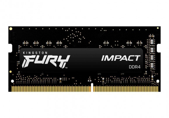 .8GB DDR4-2666MHz SODI мм Kingston FURY Impact (KF426S15IB/8), CL15-17-17, 1.2V, Intel XMP, Black