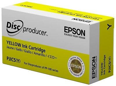 Картридж чернильный Epson Discproducer Ink Cartridge, C13S020451, Желтый