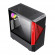 Компьютерный корпус Gamemax Contac COC, Micro-ATX, ATX, Черный/Красный