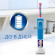 Электрическая зубная щетка BRAUN Kids Vitality D100, Голубой/Малиновый