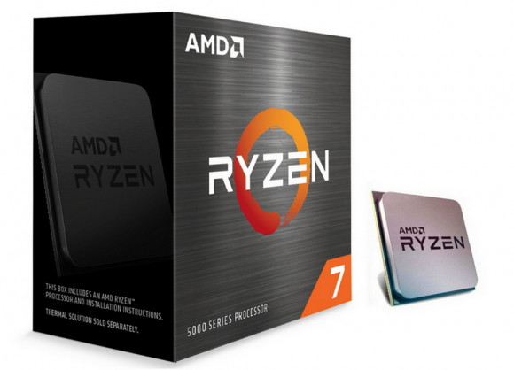 Процессор AMD Ryzen 7 5800X, Socket AM4, 8x ядер, Нет встроенной графики, без кулера | Tray