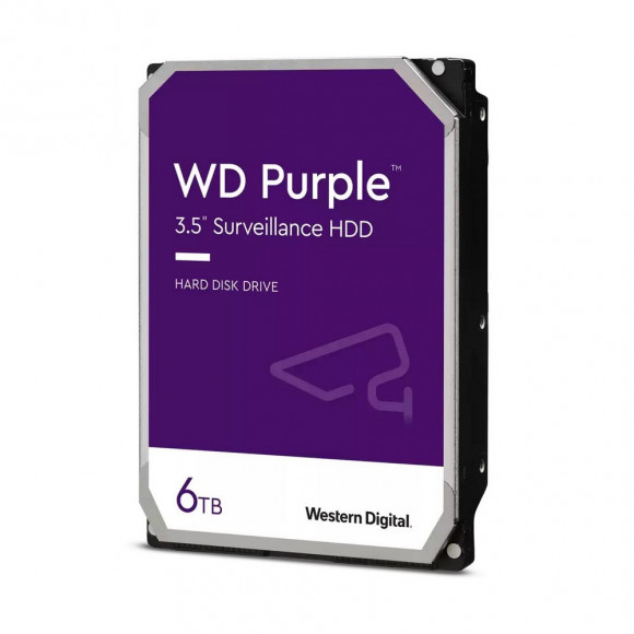 3.5 HDD 6.0TB -SATA-128MB Western Digital Purple Surveillance (WD62PURZ)