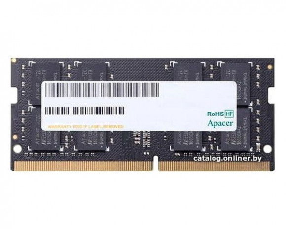 .8GB DDR4- 2666MHz SODI мм Apacer PC21300, CL19, 260pin DI мм 1.2V