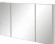 Зеркальный шкаф Zen 100cm (white)