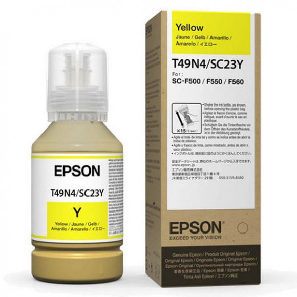 Rezervor de cerneală Epson T49N, C13T49N400, galben