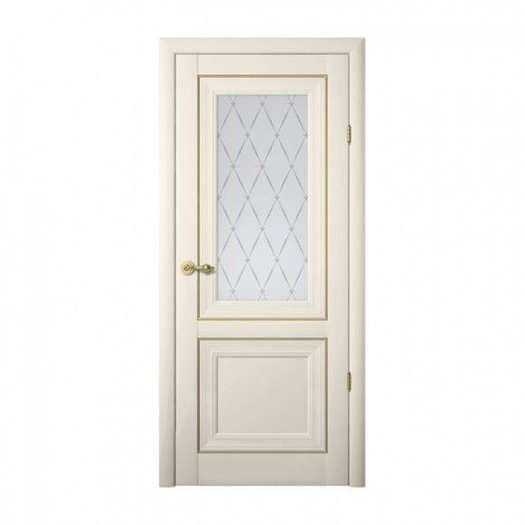 Дверь Prado Vanil со стеклом