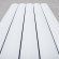 Suport pentru prosoape decorativ incalzit cu apa Warma Kavala 470x1800 alb aluminiu
