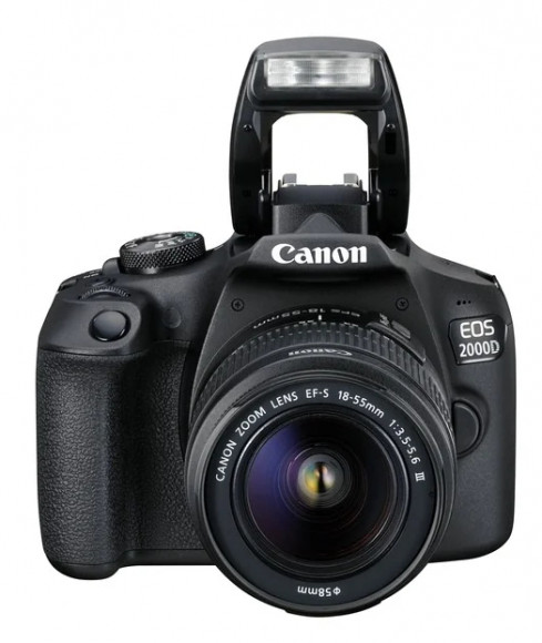 DC Canon EOS 2000D & EF-S 18-55 мм f/3.5-5.6 IS II KIT