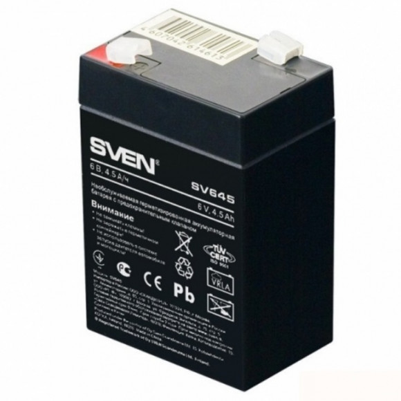 Аккумулятор для резервного питания SVEN SV-0222064, 6В 4,5