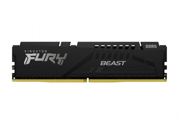 16 GB DDR5-5200MHz Kingston FURY Beast (KF552C40BB-16), CL40-40-40, 1,25 V, Intel XMP 3.0, negru