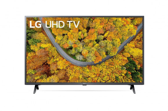 43 LED SMART TV LG 43UP76506LD, 3840 x 2160, webOS, negru