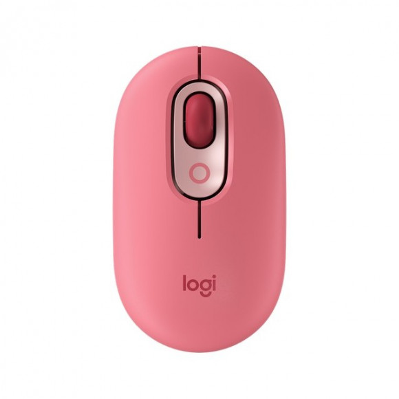 Беcпроводная мышь Logitech POP, Розовый