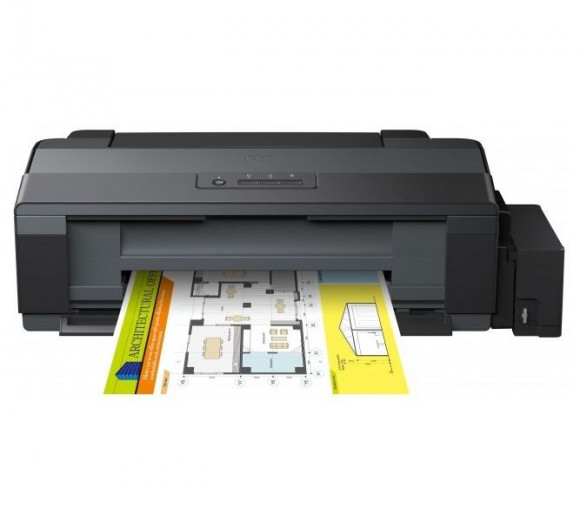 Imprimanta cu jet de cerneala Epson L1300, A3+, Negru