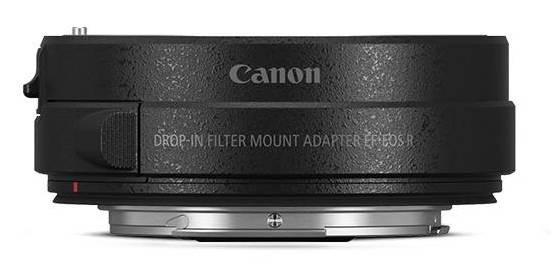 Мount Adapter Canon EF-EOS R with Drop-in Circular Polarizing Filter A