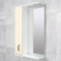 Шкаф-зеркало для ванной Bayro Allure 550x750 левый беж