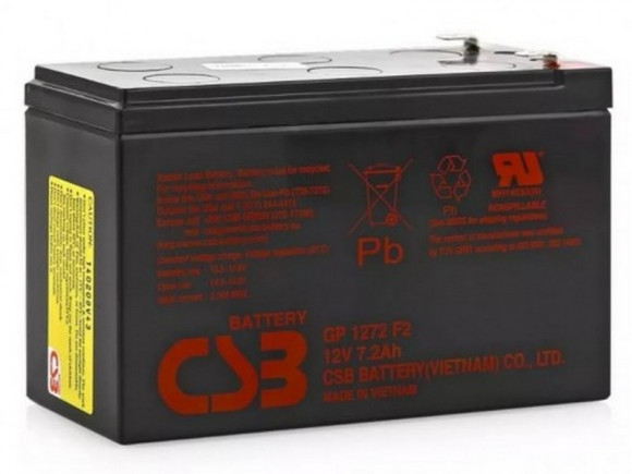 Baterie de rezervă CSB GP-1272F2, 12V 7.2
