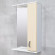 Шкаф-зеркало для ванной Bayro Allure 550x750 правый беж