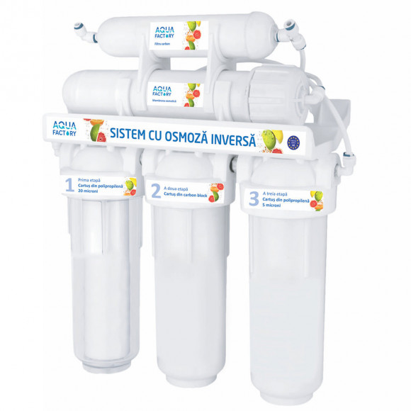 Kit filtru Aqua Factory RO-5 Sistem de osmoză inversă