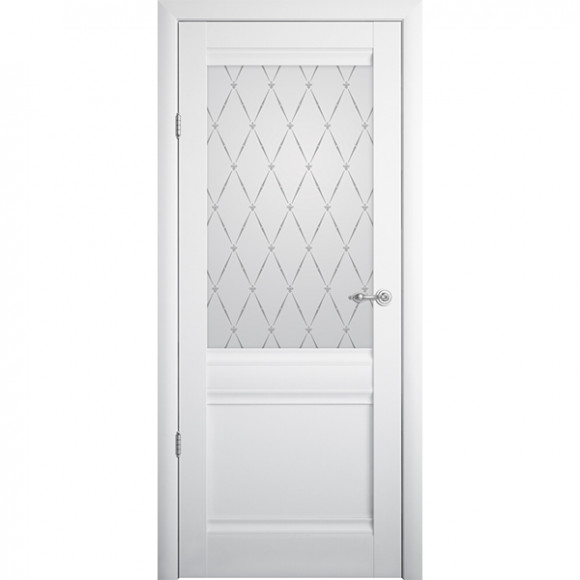 Дверь Rim White со стеклом
