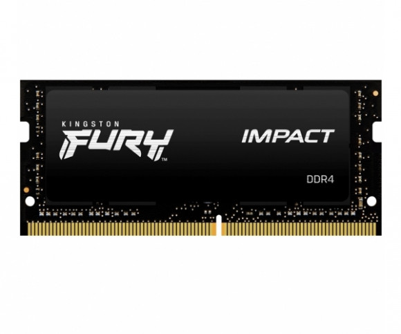 16 GB DDR4-2666 MHz SODI mm Kingston FURY Impact (KF426S15IB1/16), CL15-17-17, 1,2 V, Intel XMP, negru