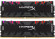 16 GB DDR4-4266 MHz Kingston HyperX Predator RGB (Kit de 2x8 GB) (HX442C19PB3AK2/16), CL19, 1,4 V, negru