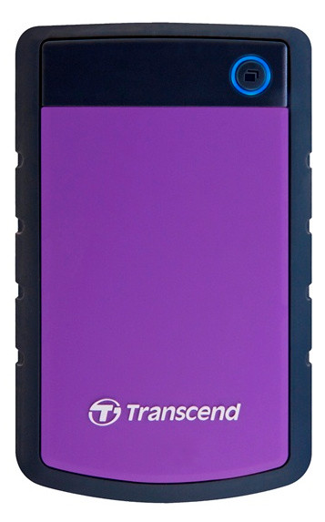 Внешний портативный жесткий диск Transcend StoreJet 25H3P, 2 TB, Purple (TS2TSJ25H3P)