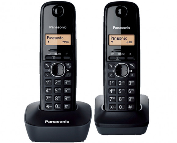 Dect Panasonic KX-TG1612UAH, Grey, AOH, Caller ID, TG1611+ optional handset