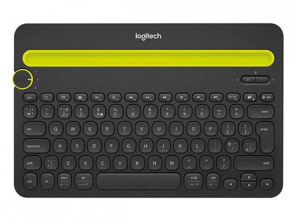 Клавиатура Logitech K480, Беспроводное, Чёрный