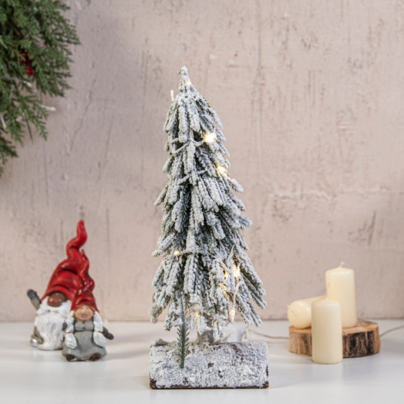 Декоративная елка,CHRISTMAS, 30cm, Заснеженная, ПE