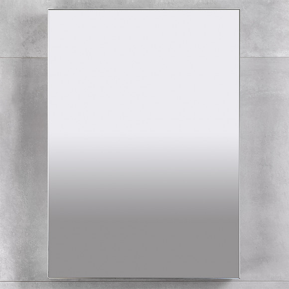 Шкаф-зеркало для ванной Bayro Dorado 500x700 правый белый