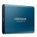 Unitate SSD portabilă externă Samsung Portable SSD T5, 500 GB, albastru (MU-PA500B/WW)