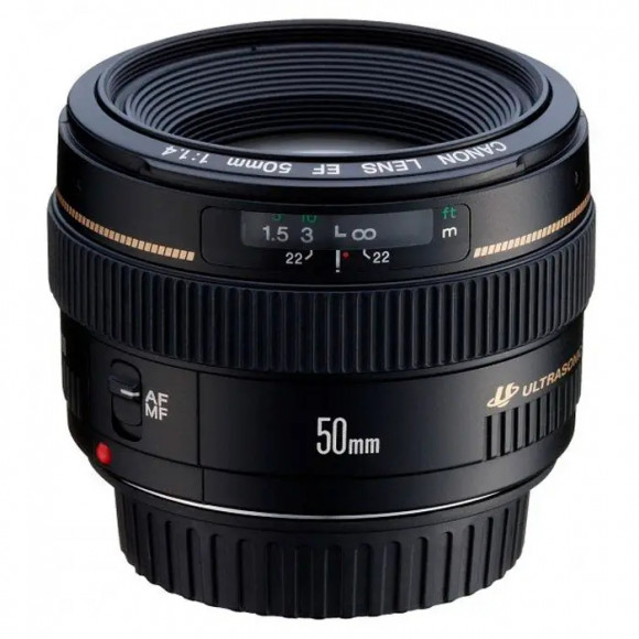 Obiectiv Prime Canon EF 50 mm, f/1.4 USM