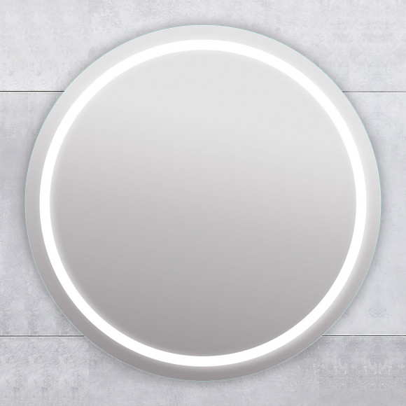 Зеркало для ванной Bayro Elipso круглое 800*800 LED 