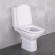Vas WC compact Cersanit Carina Rimless inferior. sub. microlift orizontal DRP