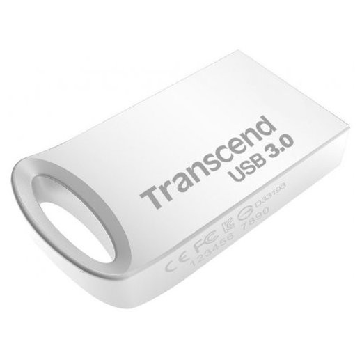 Unitate flash USB Transcend JetFlash 710S, 128 GB, argintiu