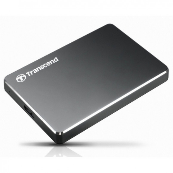 Hard disk extern portabil Transcend StoreJet 25C3, 1 TB, gri (TS2TSJ25C3N)