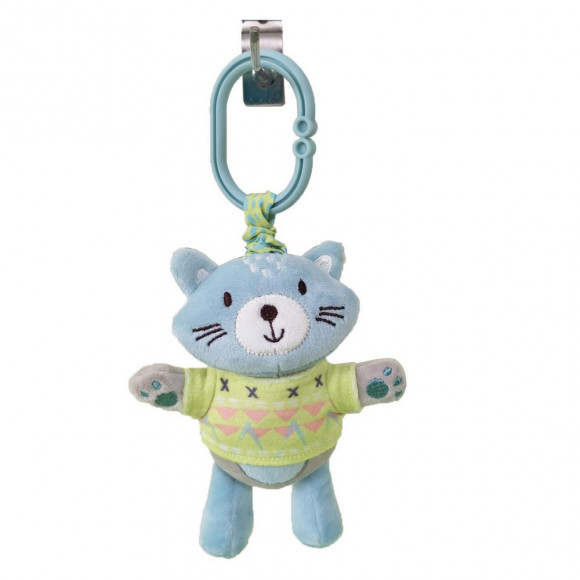 Jucărie vibrantă Kikka Boo Cat cu clopoțel