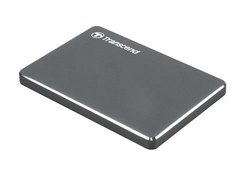 Disc dur extern portabil Transcend StoreJet 25C3, 1 TB, gri fier (TS1TSJ25C3N)