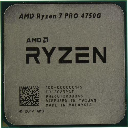Procesor AMD Ryzen 7 PRO 4750G, AM4, 8x nuclee, Radeon Graphics, 8 nuclee GPU, fără cooler | Tavă