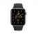 Ceas inteligent Apple Watch SE MKQ63, 44 mm, carcasa din aluminiu cu curea Midnight Sport