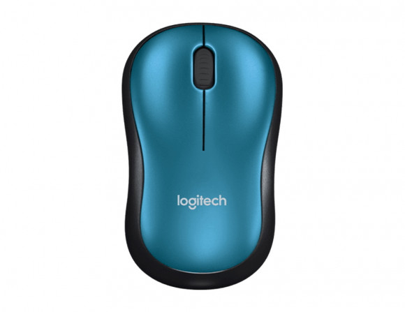 Mouse fără fir Logitech M185, albastru