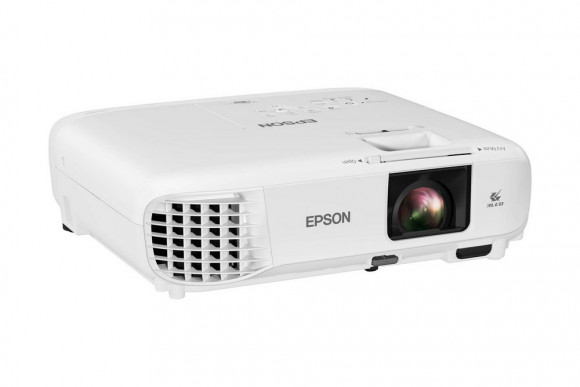 Projector Epson EB-W49, LCD, WXGA, 3800Lum, 16000:1, 1.2x Zoom, LAN, USB-Display, 5W, White