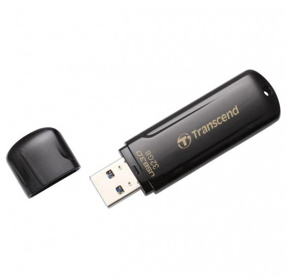 USB Flash накопитель Transcend JetFlash 700,32 Гб, Чёрный