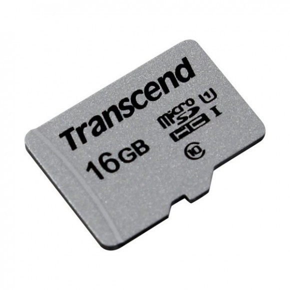 Transcend microSDHC UHS-I (U1), clasa 10, card de memorie de 16 GB (TS16GUSD300S)