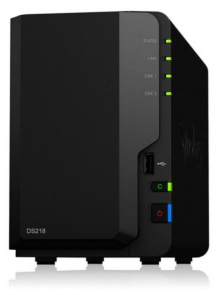 SYNOLOGY DS218, 2-bay, Realtek 4-core 1.4GHz, 2GB DDR4