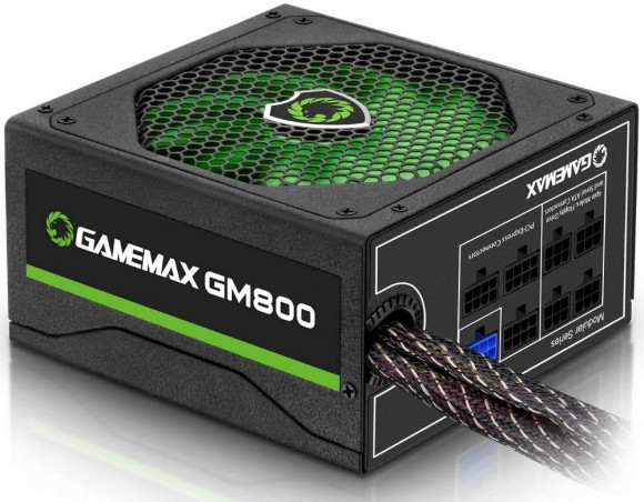 Sursa de alimentare pentru calculatoare Gamemax GM-800, 800W, ATX, Semi-modular