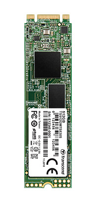 .M.2 SATA SSD 512GB Transcend TS512GMTS830S [80mm, R/W:560/510MB/s, 85K/85K IOPS, SM2258, 3DTLC]