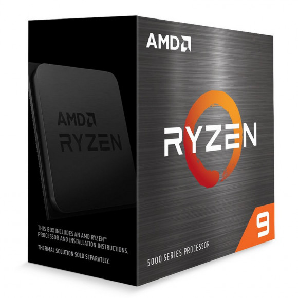 CPU AMD Ryzen 9 5900X (3.7-4.8GHz, 12C/24T, L2 6MB, L3 64MB, 7nm, 105W), Socket AM4, Tray