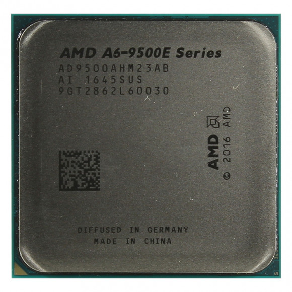 APU AMD A-Series A6-9500E (3.0-3.4GHz, 2C/2T, L2 1MB, 28nm, seria Radeon R5, 35W), Socket AM4, Tray