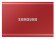 Unitate SSD portabilă externă Samsung Portable SSD T7, 500 GB, roșu (MU-PC500R/WW)